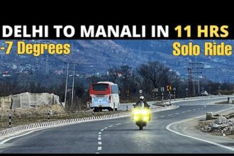 Delhi To Manali Distance