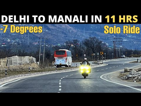 Delhi To Manali Distance