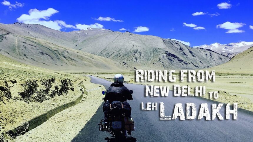 Delhi to Ladakh Distance