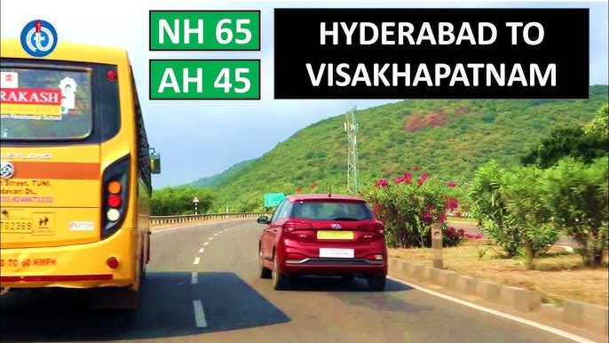 Hyderabad to Vizag Distance