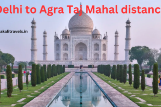 Delhi to Agra Taj Mahal distance