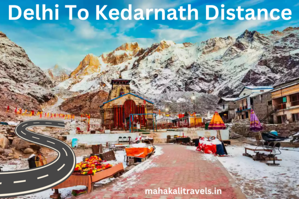 delhi to kedarnath distance