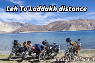 Leh to Ladakh distance