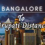 Bangalore to Tirupati distance