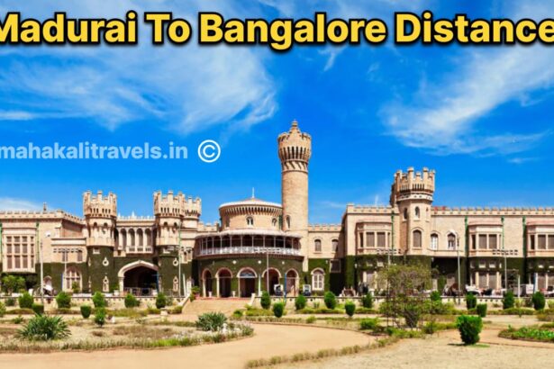 Madurai to Bangalore distance