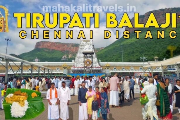 Tirupati to Chennai distance