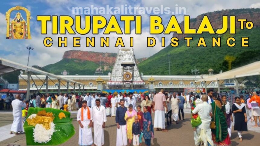 Tirupati to Chennai distance