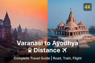 Varanasi to Ayodhya Distance