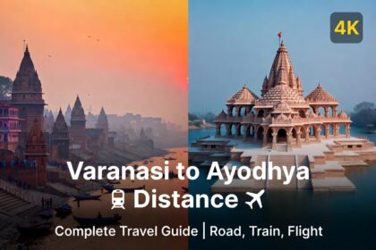 Varanasi to Ayodhya Distance